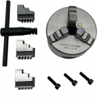 Chuck K11-80 Pr&auml;zision 3 Backen Selbstzentrierendes Drehfutter 80mm for Mini-Drehmaschine