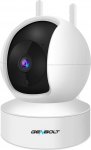 GENBOLT WLAN Indoor Surveillance Camera with Night Vision, IP Camera Surveillance for Indoor Use, Home and Baby Monitor Swivelling, Dog Camera and Baby Monitor Camera with Automatic Tracking