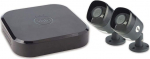 Yale SV-4C-2ABFX Smart Home CCTV komplekt-HD1080, 2 kaamerat, 4 kanalit, 1TB Festplatte, Schwarz