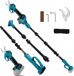 Makita akuga &uuml;hilduv akuk&auml;&auml;rid, 2-in-1 harjadeta akutega oksak&auml;&auml;rid, 30 mm l&otilde;ikediameetriga aku puuk&auml;&auml;rid aia- ja puul&otilde;ikuseks, pikendus 2 m (ilma akuta)