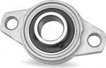Plummer Block Bearing Kit Flange Bearing Kit Alloy Linear Self Aligning Assembled Block Housing Bearing 6pcs