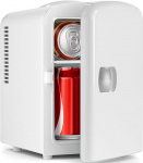 Electactic Kompakter K&uuml;hlschrank, tragbarer Mini-K&uuml;hlschrank, Hautpflege, 4 Liter/6 Dosen, f&uuml;r Schlafzimmer, Auto, B&uuml;ro und Schlafzimmer, kleiner K&uuml;hler f&uuml;r Kosmetik, Getr&auml;nke