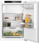 Siemens KI22LADD1 iQ500 sisseehitatud k&uuml;lmik koos s&uuml;gavk&uuml;lmikuga, 88 x 56 cm, 104 l jahutus ja 15 l s&uuml;gavk&uuml;lmik, SuperCooling - kiirem jahutus, LED-valgustus, lamedad hinged pehme tagasit&otilde;mbega.