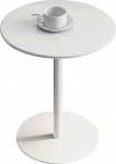 Runder Couchtisch aus Eisen f&uuml;r Wohnzimmer, Caf&eacute; und Empfang &ndash; kleiner Ecktisch, l&auml;ssiger Milch-Teeshop, Ausstellung, kompakter Nachttisch (Farbe: B, Gr&ouml;&szlig;e: 40 x 62 cm)
