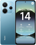 Xiaomi Redmi Note 14 nutitelefon, 6 + 128 GB, sinine, 108 MP AI-kaameras&uuml;steem, 5500 mAh aku, 120 Hz silmakaitsekuvar, AI-funktsioonid (laadija ei kuulu komplekti)