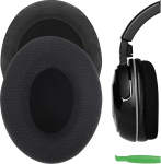 Geekria Asendusk&otilde;rvapadi, &uuml;hildub Turtle Beach Ear Force Ear Force XP500, XP400, XP300, XO FOUR, XO THREE, XO ONE Gaming Headset Ear Pad / k&otilde;rvapadi / k&otilde;rvapadjad Remondiosad (Mesh kangas)