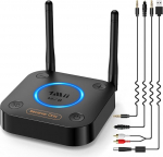 1Mii B06Pro Bluetooth 5.3 Empf&auml;nger f&uuml;r Stereoanlage, HiFi Audio Adapter mit aptX HD & Low Latency, bis zu 50m Reichweite, Optisch/Koaxial/3,5mm AUX, 3D Surround