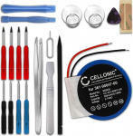 CELLONIC, Garmin Forerunner Approach S2, S4, S3 (3.7V, 200mAh) + t&ouml;&ouml;riistakomplekt, aku Smartwatch & Fitness Wristband'ile, mis &uuml;hildub Garmin Forerunner Approach S2, S4, S3 (3.7V, 200mAh) + t&ouml;&ouml;riistakomplekt.