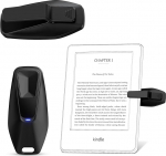 Kaugjuhtimispult Page Turner for Kindle Paperwhite Oasis Kobo eReader Accessories, Page Turner Clicker for Kindle Android iOS Phones Tablet Reading Romaanid Comics Fotograafia (ZMatt Black)