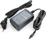 AC-L200 adapter laadija toiteallikas AC-L200 AC-L200C AC-L20 AC-L25 AC-L25A AC-L25B AC-L25C &Uuml;hildub Sony Handycam videokaamerate DCR-DVD/HC/PC/SR/SX, HDR-CX/HC/PJ/SR seeria mudelitega.