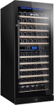 GGM Gastro | WKM350S-2N | Veinik&uuml;lmik - 2 kliimatsooni - 350 liitrit - Max. 116 pudelit