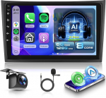 8 Kerne 6G+128G 10" Android Autoradio f&uuml;r Volvo XC90 2004-2013, Wireless Carplay Android Auto AI-Mikrofon-Rauschunterdr&uuml;ckung FM/RDS/EQ/DSP Bluetooth WiFi GPS Lenkradsteuerung R&uuml;ckfahrkamera