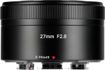 7artisans AutoFocus 27 mm F2.8 APS-C Frame Lens, F2.8 Large Aperture, Supports Automatic/Manual Face/Eye Detection, Compatible with Fuji X-H/T/T30/S/E/A Series Fujifilm