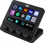 Redragon SS552 Stream Controller - All-in-One makropad kohandatava puutetundliku ribaga, LCD-nupud, p&ouml;&ouml;rded, Stream Station sisu loomiseks, striimimiseks, m&auml;ngimiseks, &uuml;hildub PC ja Maciga