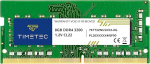 Timetec Premium 8GB DDR4 3200MHz (PC4-3200AA) PC4-25600 SODIMM - Non-ECC Unbuffered 260 Pin 1.2V CL22 m&auml;lumoodul s&uuml;learvutite, miniarvutite ja multi-in-oin-oin-arvutite jaoks.