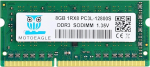 Motoeagle 8GB 1Rx8 PC3L 12800S DDR3L 1600MHz SODIMM RAM DDR3 12800 PC3 1600MHz 204-Pin Non-ECC CL11 Dual Rank s&uuml;learvuti m&auml;lu 1.35V