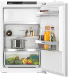 SIEMENS KI22LVFE0 Built-in Fridge iQ300, Integrated Fridge with Freezer Compartment 88 x 56 cm, 104 L Cooling, 15 L Freezer, freshBox, LED Lighting, SuperCooling, AutoAirflow
