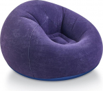 Realspring Bean Bag Chairs, Inflatable Camping Chair, Inflatable Lazy Sofa, Folding Portable Inflatable Chair for Living Room, Bedroom, Reading Room, Blue