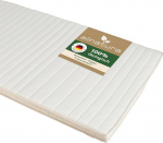 allnatura Latexcomfort Mattress Topper 90 x 200 cm in Firm (H4), 100% Natural Latex, Cover Made of Lyocell/Tencel - Perfect for Mattresses and Box Spring Beds - Made in Germany
