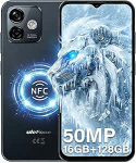 Ulefone Note 16Pro nutitelefon ilma lepinguta, 50MP + 8MP nutitelefon, 16GB + 128GB Octa Core mobiiltelefon odavalt, 6,52-tolline HD+ 4G Dual SIM mobiiltelefon, NFC/Face ID/Fingerprint/GPS/OTG, must | Handy G&uuml;nstig, 50MP+8MP nutitelefon, Octa Core mo ...