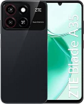 ZTE nutitelefon Blade A35 - 12GB RAM (4GB + 8GB Memory Fusion) + 64GB m&auml;lu, Android 14 Go Edition - Star Black