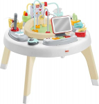Fisher-Price HBM26 2-in-1 kodukontori meelelahutuskeskus beebidele ja m&auml;ngulaud koos muusika, tulede ja helidega m&auml;nguasi v&auml;ikelastele
