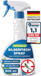 Gerobug Silverfish Spray Instant Effect 500 ml - H&otilde;bekalade ja paberkalade t&otilde;rjevahend, alternatiiv Silverfish Bait Box'ile ja Silverfish Trap'ile, v&auml;rske tsitruselise l&otilde;hnaga.