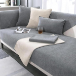 WYJHNLBEDC Sofa/Couch Cover L Shape, Sofa Cover L/U Shape/Throw Blanket, Comfortable Chenille Couch Cover for Sofa 3/2/1 Seater/Corner Sofa/XXL, Sofa Protection Dog Scratch Protection Cat