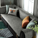 Sofa Cover 1 2 3 4 Seater Personalised Waterproof Couch Cover Corner Sofa L Shape, Non-Slip U-Shape Sofa Cover with Strap, Universal Non-Slip Sofa Throw, Sofa Protector Non-Slip for Living Room