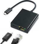 ARCELI Micro USB Ethernet adapter Fire TV Stick'ile, kaasaskantav v&otilde;rguadapter, USB RJ45 Ethernet 100 Mbps adapter, LAN adapter, mis &uuml;hildub Fire TV Stick'iga, LAN adapter (2 tk)