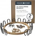 House2Home asendamine diivan polsterdus Spring Set 2 Springs Clips Wire m&ouml;&ouml;blile toolidele diivanile koos juhistega