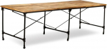 VidaXL Table de salle &agrave; manger Bois de manguier massiivne 240 cm