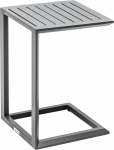 Hesp&eacute;ride - &Eacute;vasion Square Garden Side Table, grafiithall - 38 &times; 38 cm - grafiit