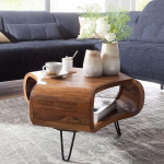 Tahke kohvilaud 55 x 38 x 55 cm Sheesham elutoa laud puidust elutuba