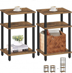 TUTOTAK TB01BB0492EU 2 k&uuml;ljelaua komplekt, k&uuml;ljelaua, &ouml;&ouml;kapp, 3-korruseline hoiuriiul, kohvilaud v&auml;ikestesse ruumidesse