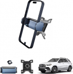 Coleya auto mobiiltelefoni hoidik, mis &uuml;hildub Mercedes Benz GLE/GLS 2020-2024, Benz GLE elektriline mobiiltelefoni hoidik, Benz lisatarvikud telefoni hoidik, 360&deg; p&ouml;&ouml;ramine, &uuml;hildub k&otilde;igi nutitelefonidega 4 -