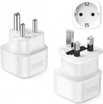 LENCENT D-t&uuml;&uuml;pi ja G-t&uuml;&uuml;pi kombineeritud reisiadapter Maldiividele Sri Lanka Tansaania Zanzibar Ghana reisipistikupesa reisipistikupesa toiteadapter pistikupesa toiteadapter toiteadapter toiteadapter