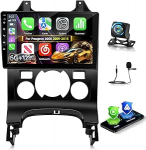 8 Core 6G+128G Autoradio f&uuml;r Peugeot 3008 2009-2015 mit Wireless Carplay & Android Auto, 9 Zoll Autoradio mit WiFi/GPS/Bluetooth 5.0/FM RDS Radio