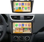 Hikity 4+64G Android 15 Autoradio f&uuml;r Suzuki Swift 2011-2017 /Suzuki Ertiga 2012-2017 Wireless Carplay Android Auto,9 Zoll Bildschirm Autoradio mit 5G WiFi Navi Bluetooth FM/RDS SWC R&uuml;ckfahrkam