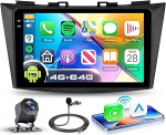 4G + 64G autoraadio Android 15 Suzuki Swift 2011-2017 Suzuki Ertiga 2012-2017, 9-tolline HD puuteekraaniga autoraadio juhtmevaba Carplay Android auto GPS Wi-Fi USB Bluetooth FM RDSiga
