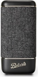 Roberts Beacon 335 Bluetooth-k&otilde;lar, kaasaskantav, laetav, 15 tundi aku kestvust, kaks passiivset bassiradiaatorit, ekvalaiser, stereopaaride &uuml;hendamine - must s&uuml;sinikdioksiid