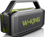 W-KING Bluetooth-k&otilde;larite muusikakarp suur (100 W Max) 60 W IPX6 k&otilde;larikarbid Bluetooth Box Deep Bass, kaasaskantav k&otilde;lar Outdoor Party Soundbox Boombox, PowerBank/40H/TF Card/AUX/EQ/NFC