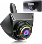 Epronic 360 &deg; p&ouml;&ouml;ramine tagurduskaamera toetus ees/taha vaade HD tagavarakaamera &ouml;ise n&auml;gemisega IP69K veekindel 1080P tagurduskaamera veoautole (must)