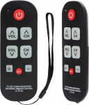Alkia Big Button Universal Remote Control A-TV10, algseadistus Lg, Vizio, Sharp, Zenith, Panasonic, Philips, RCA jaoks - paneb aku t&ouml;&ouml;le, programmi pole tarvis