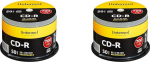 Intenso CD-R toorikud (52x kiirus, 80 min, 700MB, 50 spindlit) (2 tk)