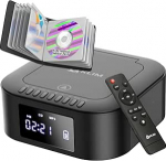 KLIM Boombox E1 Raadio CD-m&auml;ngijaga - CD korpus - Bassiv&otilde;imendus k&otilde;lariga - FM raadio, MP3, Bluetooth, AUX, USB - CD-R m&auml;ngija kaasaskantav traadita režiimiga ja laetav aku - Kaugjuhtimispuldiga
