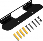 Dinghosen Wall Mount for Sonos Beam Soundbar Black Bracket koos paigaldusriistade komplektiga