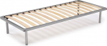 Talamo Italia - Talamo Italia Orthopaedic Bed Frame with 14 Slats, Suitable for Single Bed, Made in Italy, Bed Frame Made of Birch Plywood, cm 90 x 200h34 cm