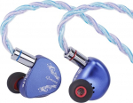 LINSOUL CVJ ARIA In-Ear Monitor, 10mm Nano Crystal Coated Dynamic Driver k&otilde;rvaklapid IEM, juhtmega k&otilde;rvaklapid vahetatavate h&auml;&auml;lestusotsikutega, eemaldatav kaabel muusikutele Audiofiilidele