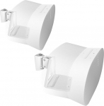 EMAQUIN paar seinakinnitusi Sonos Era 300 k&otilde;laritele (p&ouml;&ouml;ratavad ja kallutatavad, &uuml;hilduvad Sonos Era 300-ga, paar, valge)